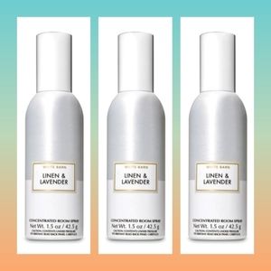3 FOR $22 LINEN & LAVENDER AROMATHERAPY